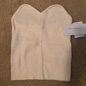 JustFab strapless sweater top